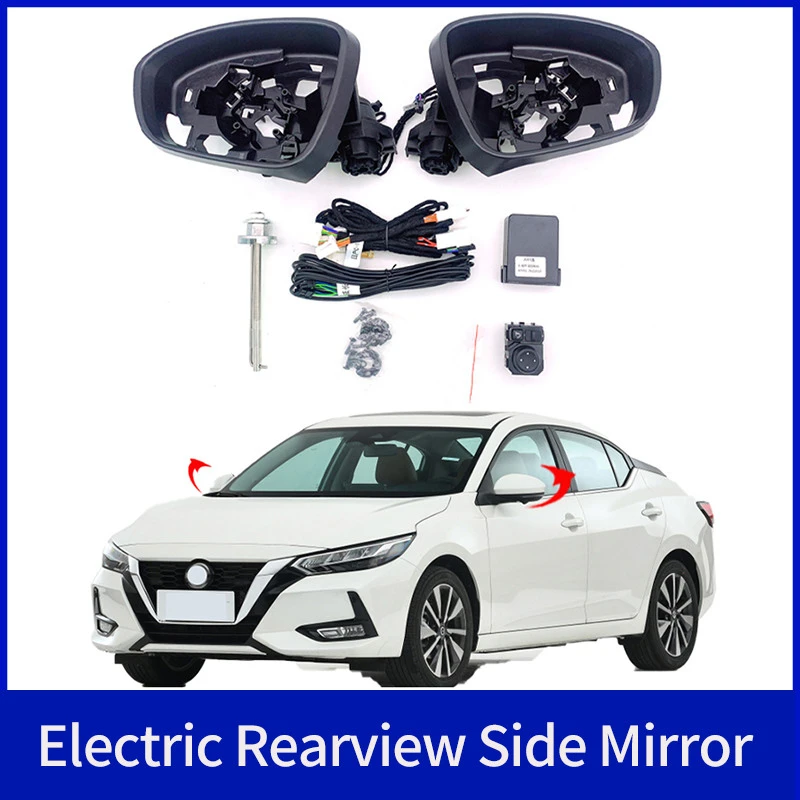 

For Sylphy 2019-2023 Auto Intelligent Automatic Car Electric Rearview Side Mirror Folding System Kit Module