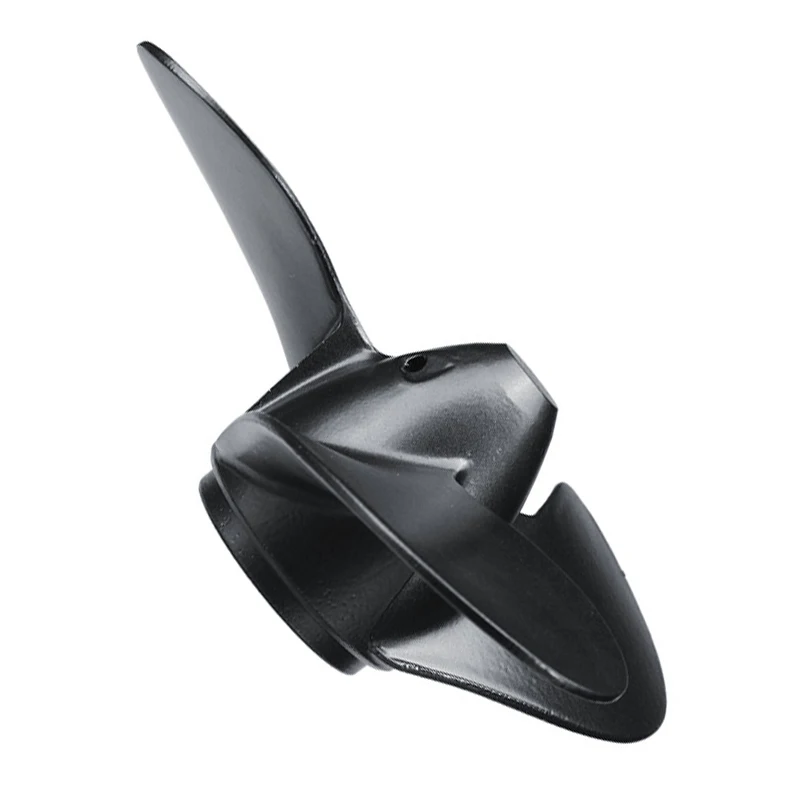 Propeller 7.4 x 5.7 Marine Propeller Aluminum Alloy For Nissan Tohatsu Evinrude Johnson 2.2-3.3HP R Rotation Black 3 Blades