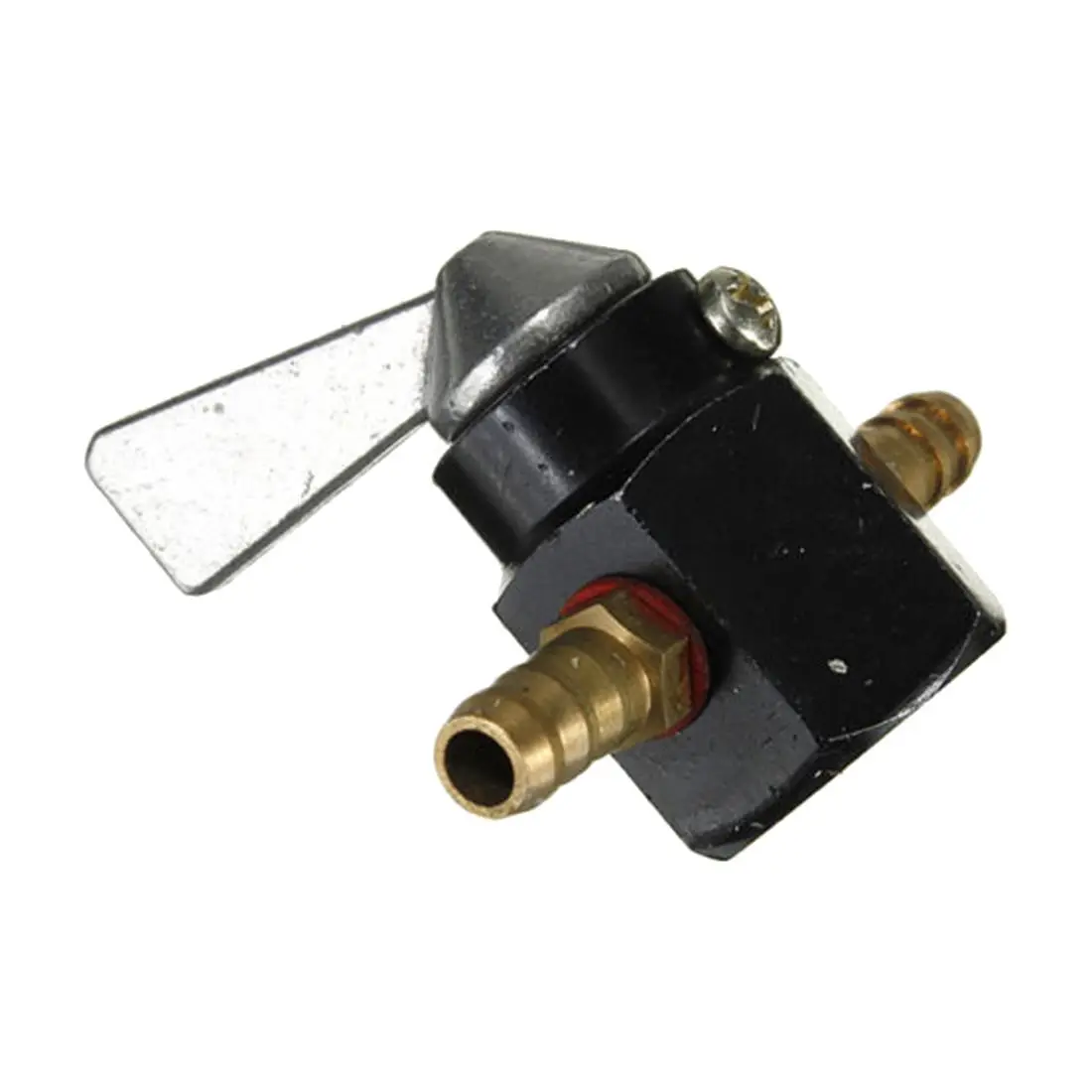 Universal 1/4 inch Motorcycle Bike ATV Shut Off in-Line Valve Petrol On-Off Fuel Tap