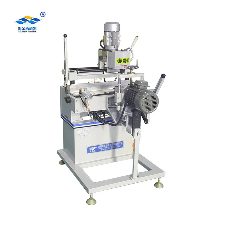 Lock Hole Drilling Milling Machine for Aluminum PVC Profile Window Door Making