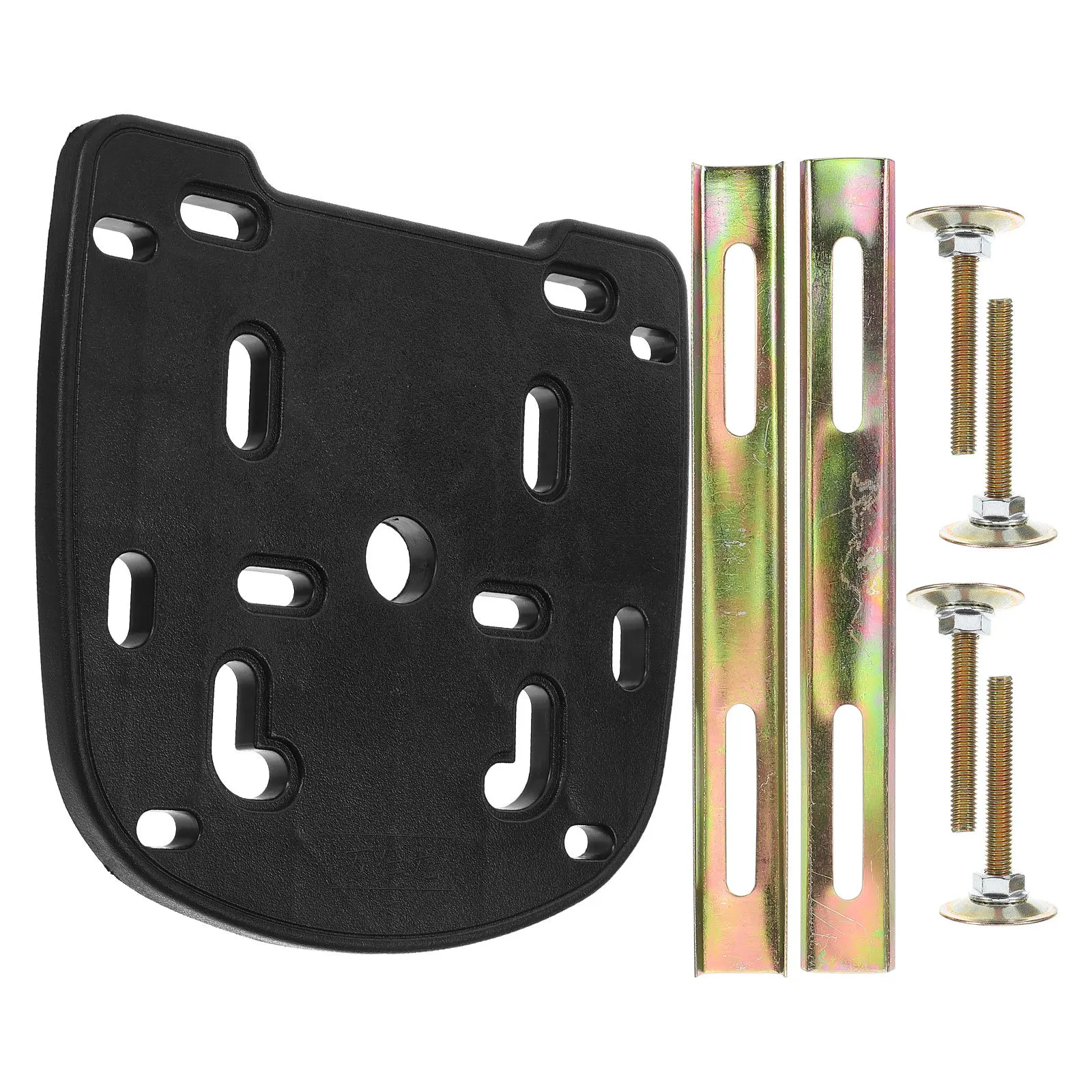 

1 комплект, комплект для крепления задней верхней коробки мотоцикла, прочная утолщенная опорная пластина, совместимая с универсальными аксессуарами для багажника