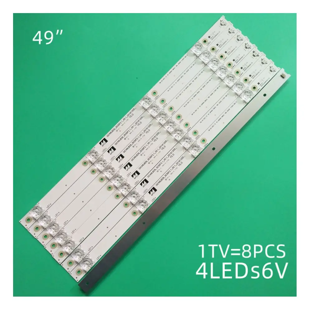 LED luminaire for TV 49UC6306X1 TCL 49P3 D49A620U 4C-LB4904-HR07J 49HR330M04A2 V3 49P3F 49A