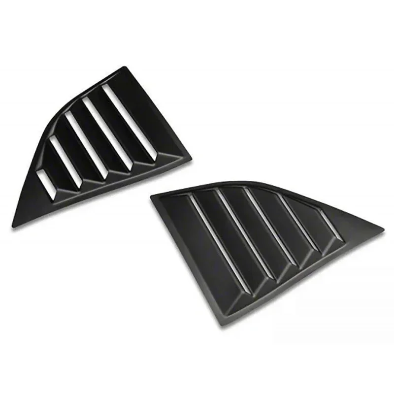 For Dodge Challenger 2015 2016 2017 2018-2022 Rear Window Louver Shutter Cover Side Vent Trim Windshield Cover Car Accessories