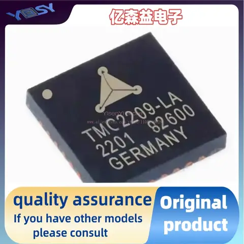 1PCS  TMC2209-LA-TMC2209-LA TMC2209 QFN-28 chip stepper motor driver chip integrated