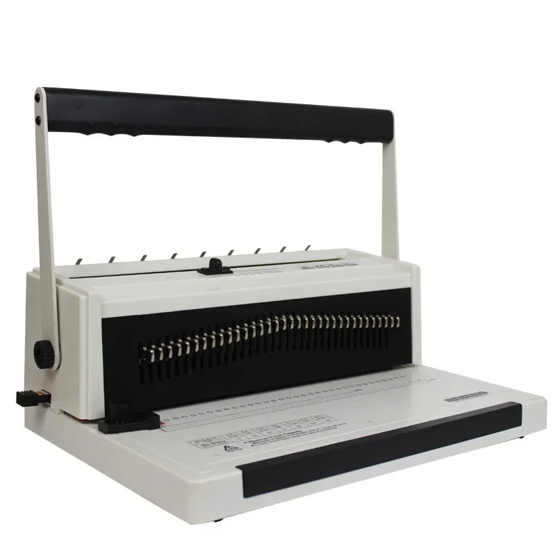 

Upgrade Full Draw Knife Double Wire Iron Ring Binding Machine 34 Hole A4 Punching Machine Picture Book Desk Calendar