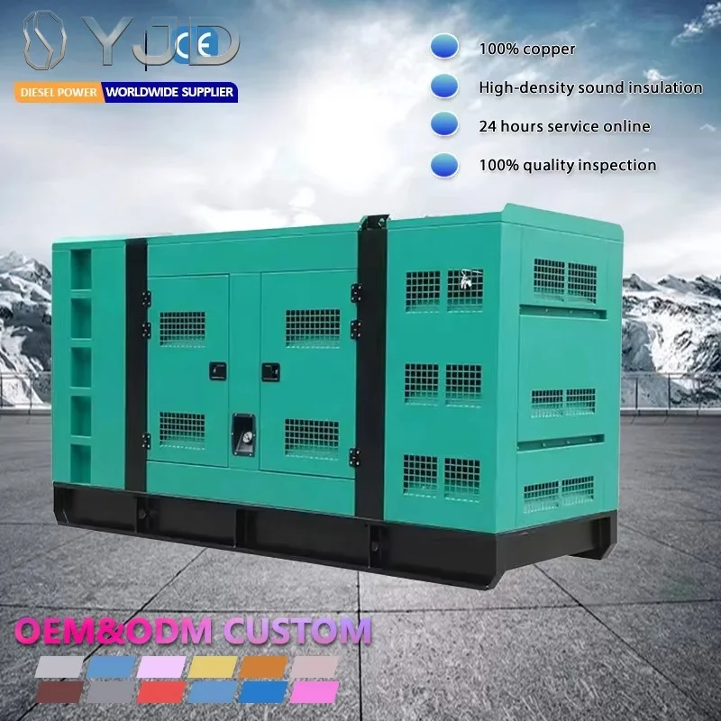 Diesel Generators Engine Alternator 20kva-500kw Super Silent Genset ATS Options