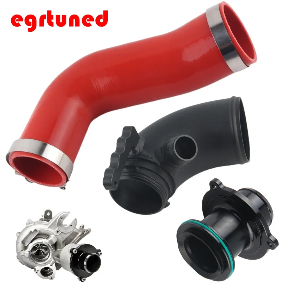 Silicone Intake Hose Pipe Turbo Inlet Elbow Muffler Delete For VW Golf MK7 RAud i 2015 With V8 MK3 A3 S3TT EA888 3gen Engine