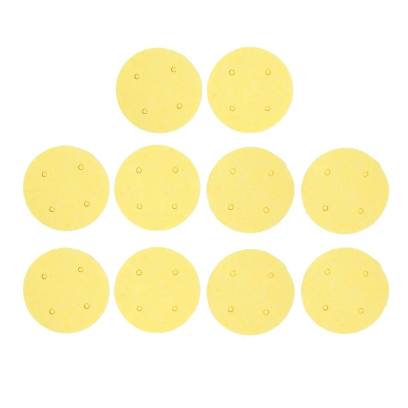 10pcs 60mm EMS Electrodes Conductive Pads Sponge Reusable Replacement For Interference Electrotherapy Instrument