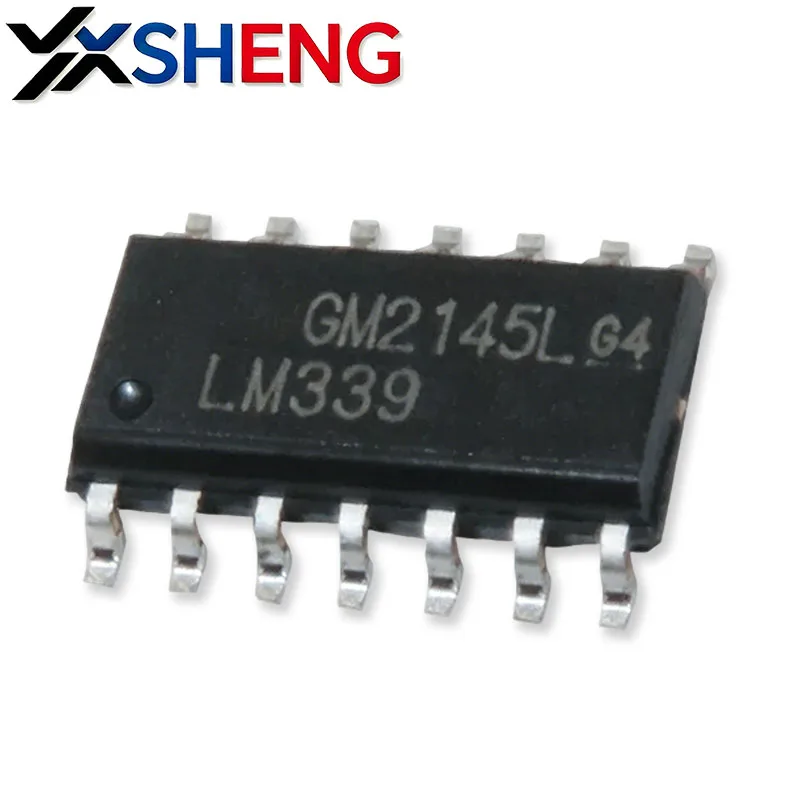 20/50/100PCS LM339DR LM339 SOP14 Four-channel Voltage Comparator Chip SOP