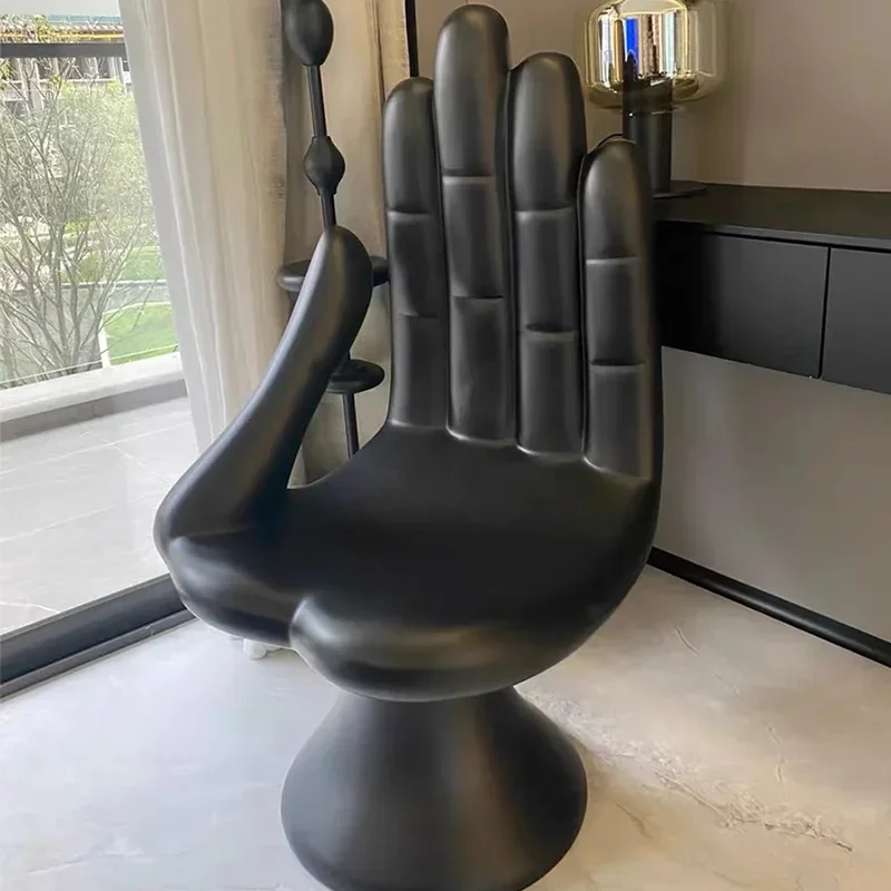 Creative  Special-Shaped Finger Chair French Designer Art Decoration Leisure Chair High-Profile Figure Coffee
