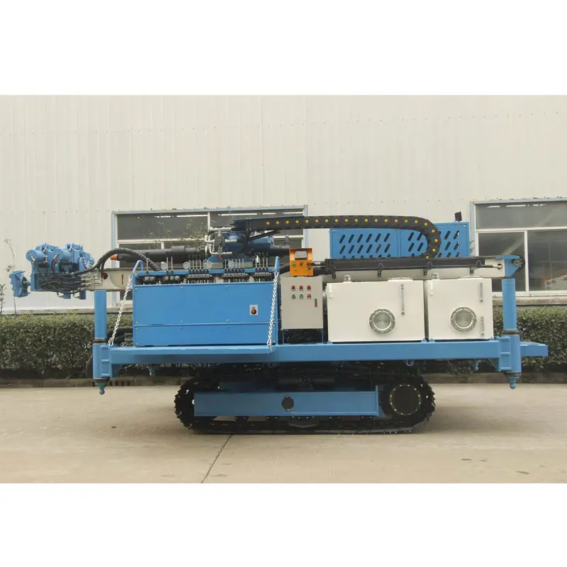 Impianto di perforazione con ancoraggio cingolato da 80-200 m 50 m per cantieri di roccia