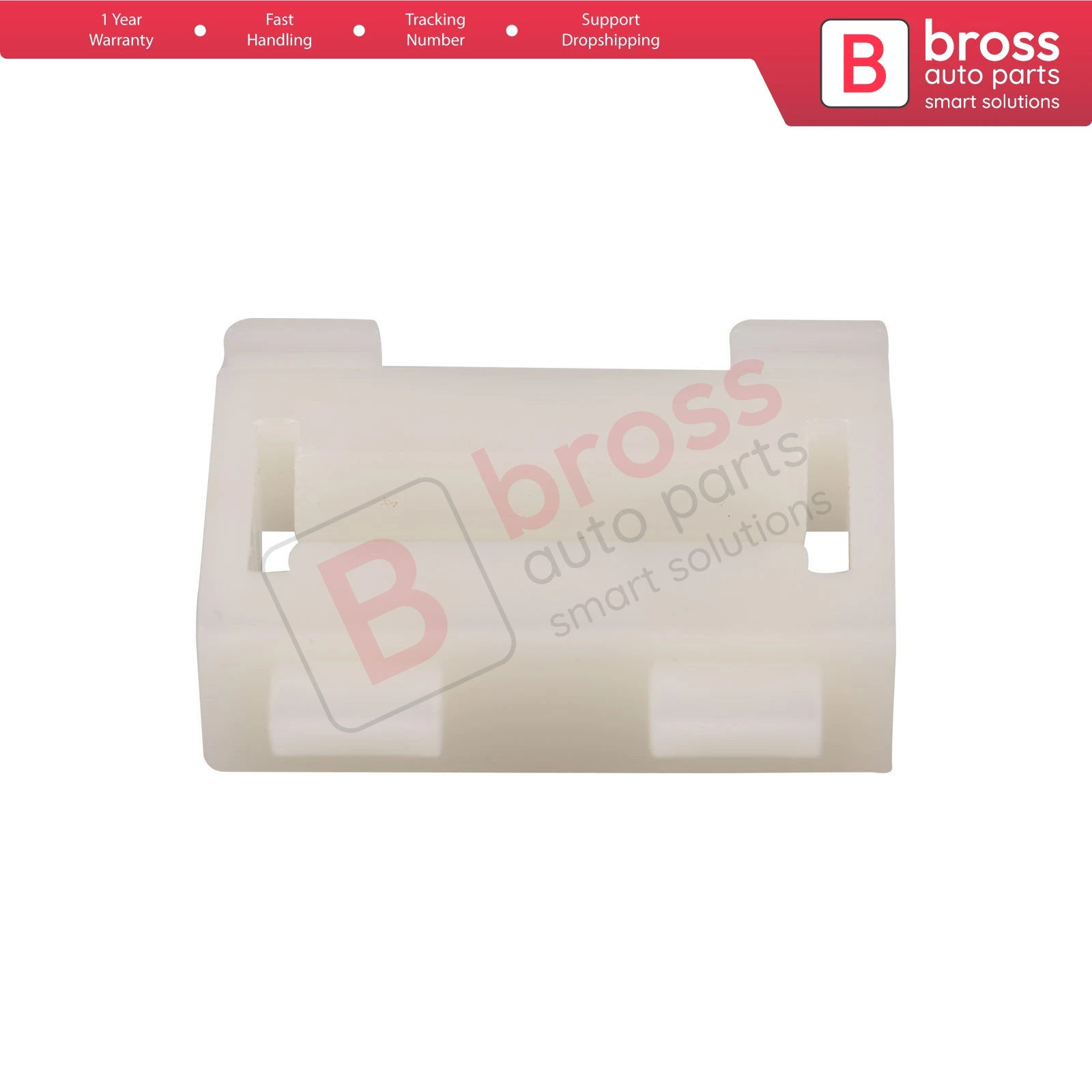 Bross Auto Parts BCF1867 10 Pieces Moulding Clips for Mercedes W201: 0019885081