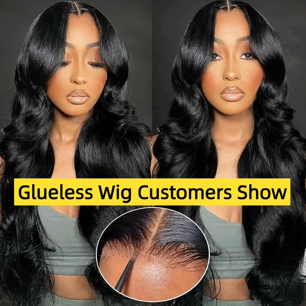 شعر مستعار برازيلي طبيعي بدون لاصق ، شعر بشري ، ملتف مسبقًا ، مستقيم ، كثافة ، للنساء