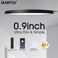 MARPOU smart led light 0.9-inch indoor bedroom large ceiling light modern ceiling lamp ultra-thin led ceiling light  for Room