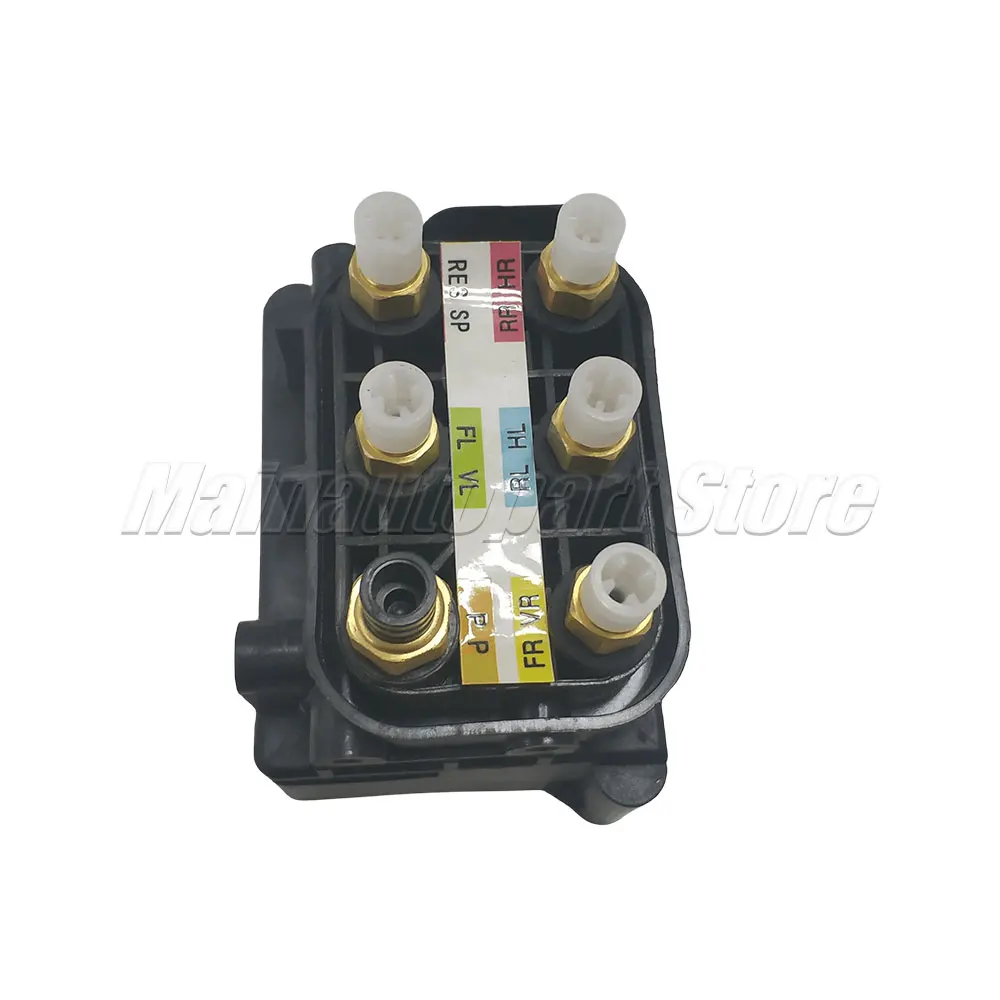 For Mercedes-Benz W164 W166 W221 W251 W212 W216 W222 W205 280 300 320 350 420 450 500 Air Suspension Solenoid Valve Block view 2