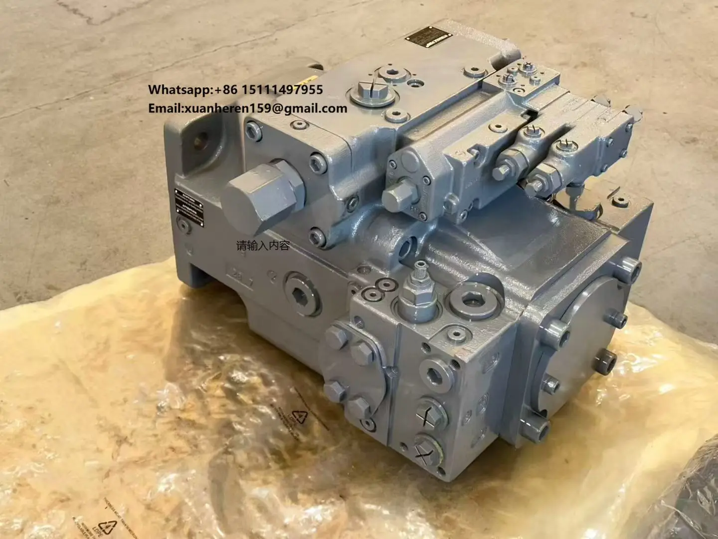 Axial Piston Variable Pump A4CSG Series A4CSG125/250/355/500/750 Variable Hydraulic Plunger Pump A4CSG355EPD/30R-VZB35F994M