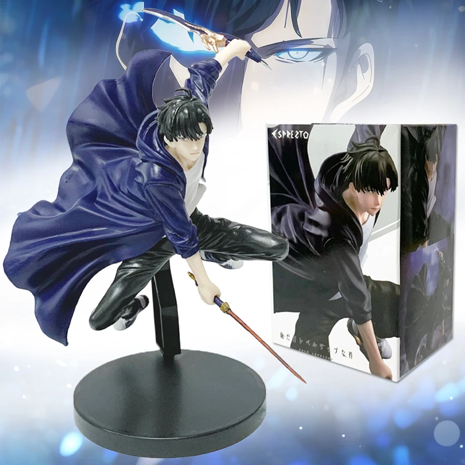 En Stock Anime Solo nivelación Shadow King Battle Edition Cheng Xiaoyu modelo de mano adorno de escritorio Anime paisaje periférico