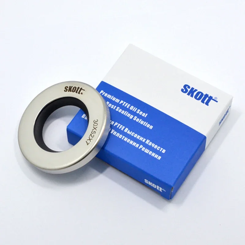 PTFE lip seal, high-speed high-temperature pressure corrosion-resistant skeleton oil seal, shaft diameter 30