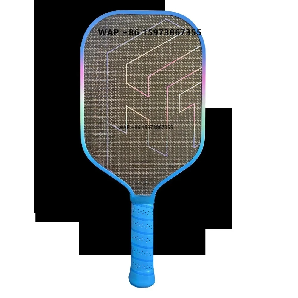 Pickleball Paddl Gold Titanium Wire Material Grit Surface Durable Lightweight Enhanced Vibration Absorbing Entertainment