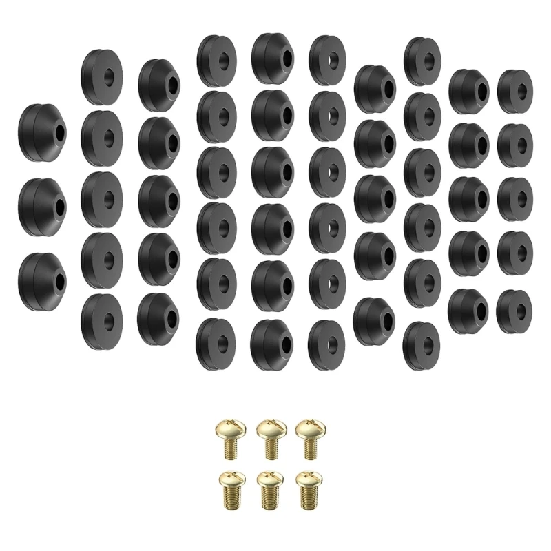 Rubber Sealing Washers Easy to Use & Effective Rings for Water Tap & Shower Dropship