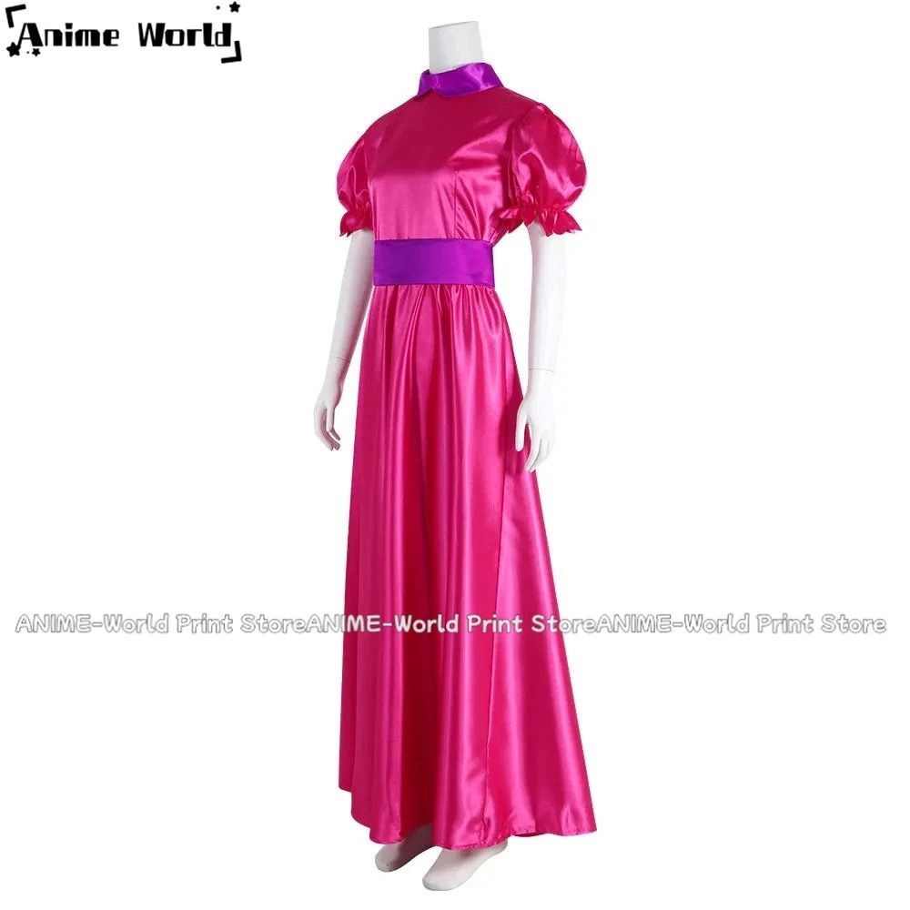 《Custom Size》Anime Princess Bubblegum Dress Cosplay Costume Any Size