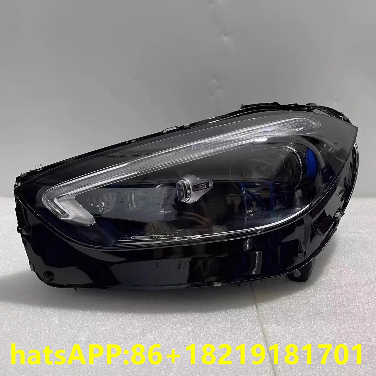 For Mercedes-Benz W206 headlights 2022-2024 LED meteor shower headlight A2069061703,A2069061803 EU version Headlamp