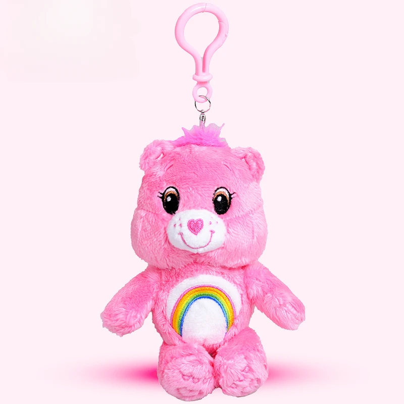 Breloczek Pluszowy Care Bears Seria Tęcza Zawieszka Pluszowa Ozdoba do Torby Brelok Dekoracja Prezent na Boże Narodzenie Urodziny