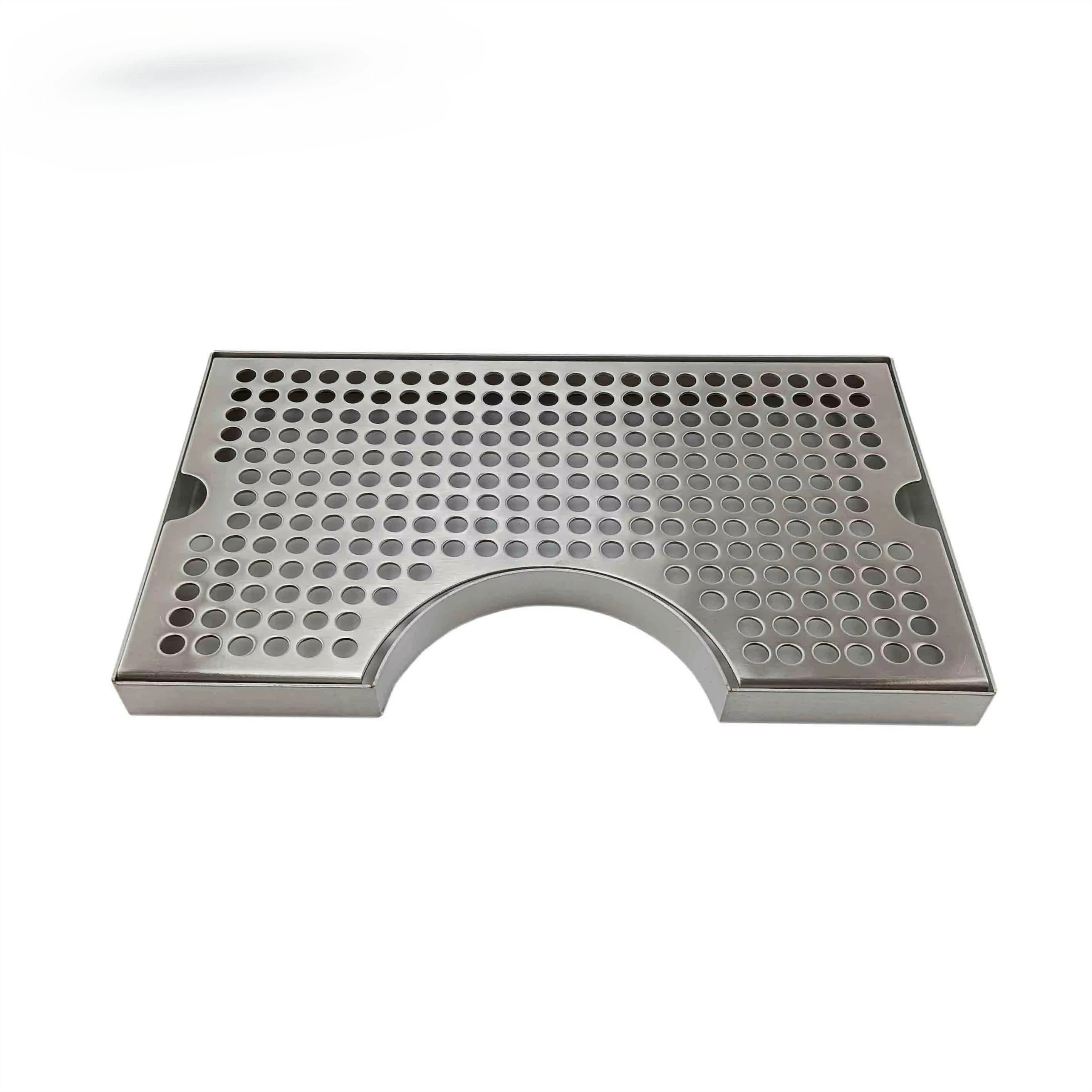 

304 Stainless Steel Beer U Type Drip Tray Homebrew Draft Beer Drip Tray for Beer Tower Cornelius Keg Corny Keg Ball Lock Keg
