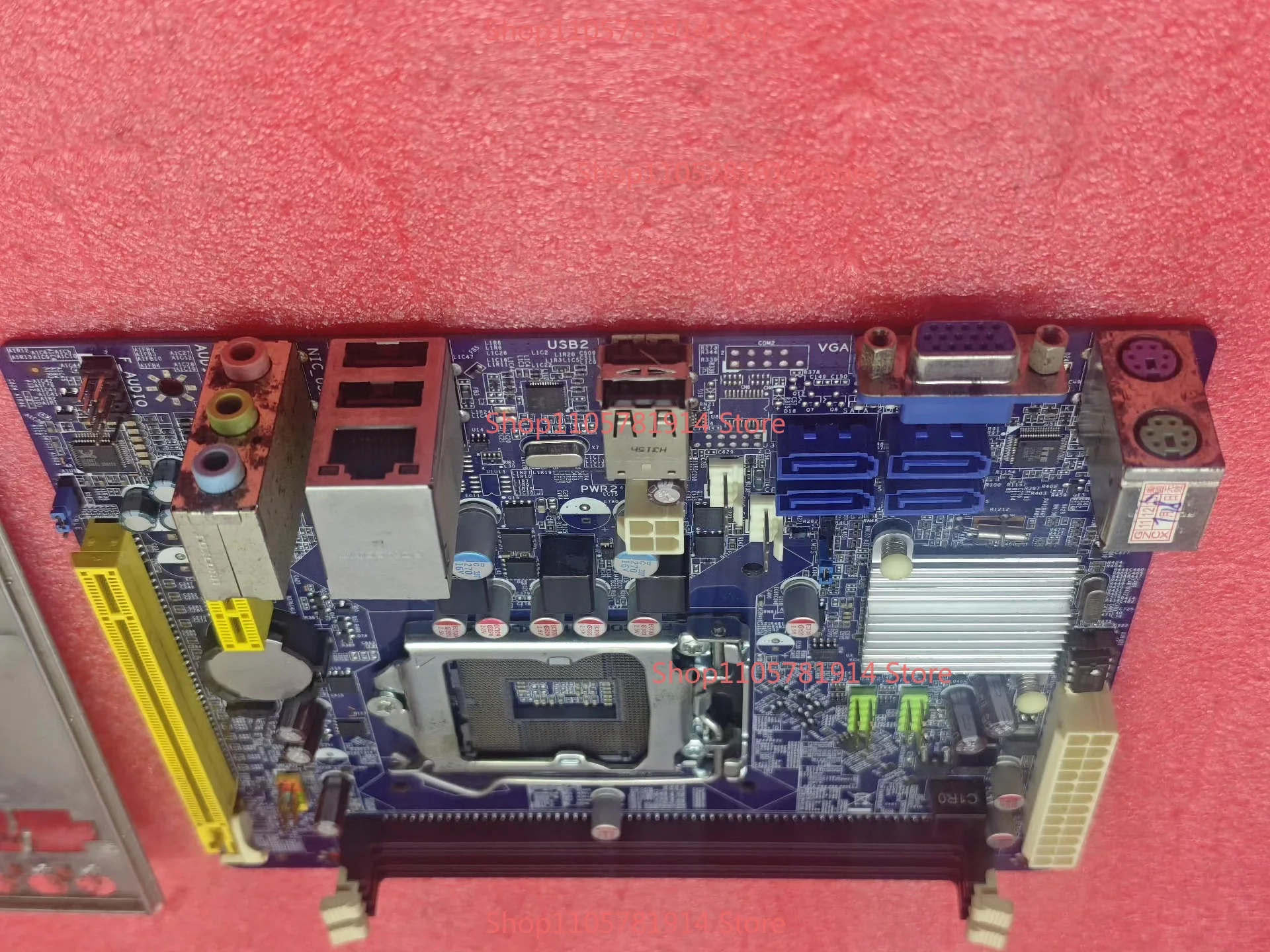 For Foxconn H61MD-V Main Board, LGA1155 Interface, Support DDR3 Memory, with VGA Interface