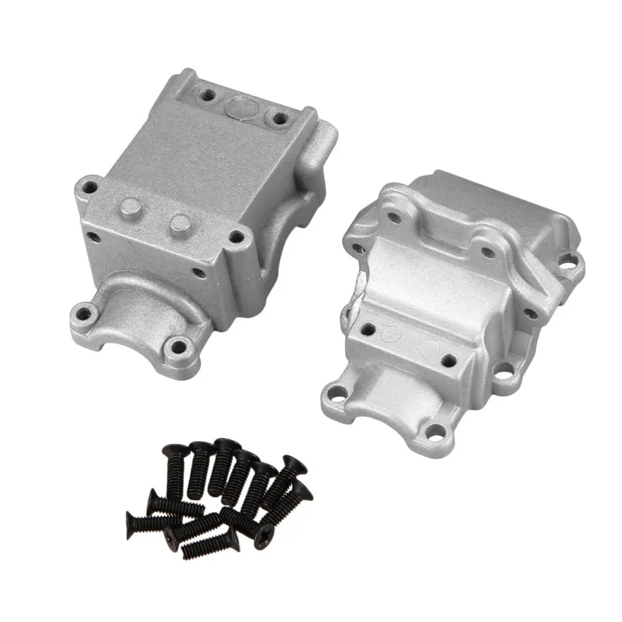 

Metal Upgrade Gearbox Cover + Differential For WLtoys 1/14 144010 144001 144002 1/12 124016 124017 124018 124019 RC Car Parts