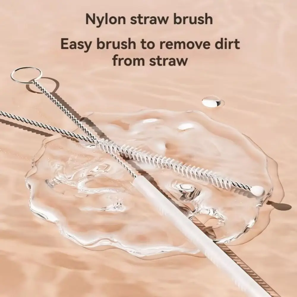 

Набор силиконовых щеток для мытья детских бутылочек, сосок и трубочек, 6 в 1, с подставкой для сушки, легко моется, подарок