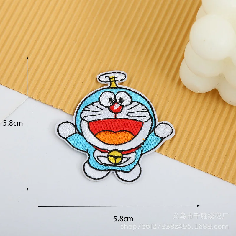 Cartoon 10 style kawaii patch tkaniny naklejki naprasowane haftowane naszywki akcesoria do szycia DIY szycia dekoracji