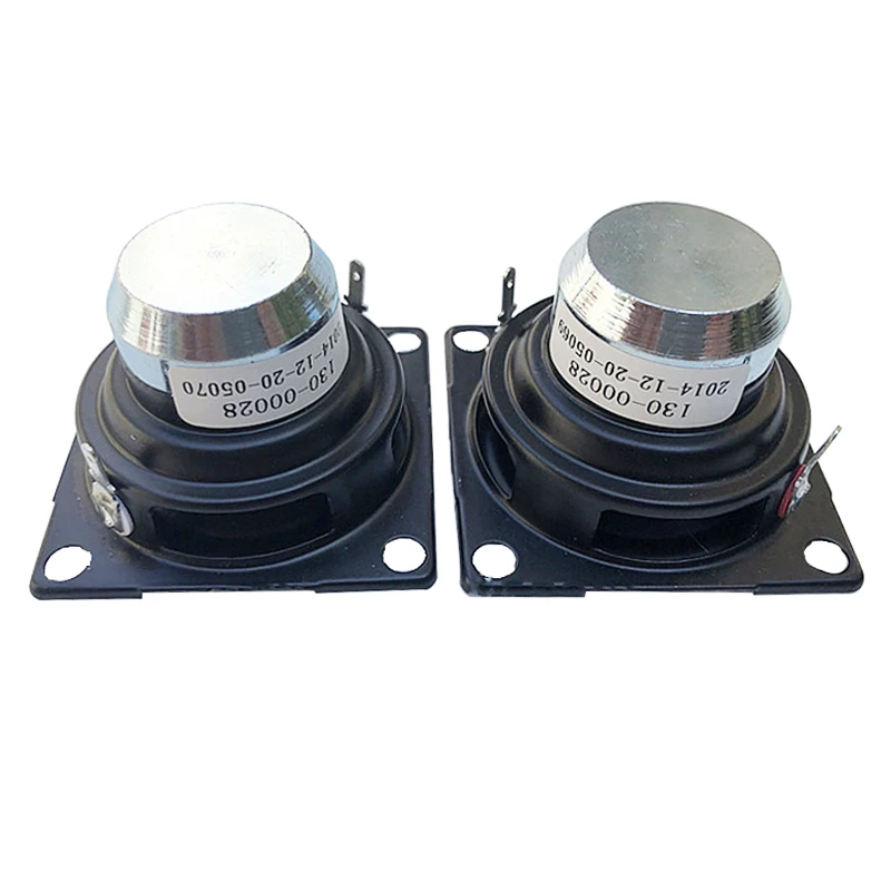 Tenghong 2pcs 2 Inch Portable Full Range Speaker 6 Ohm 15W Rubber Edge Home Theater Audio Sound Music Loudspeaker High Quality