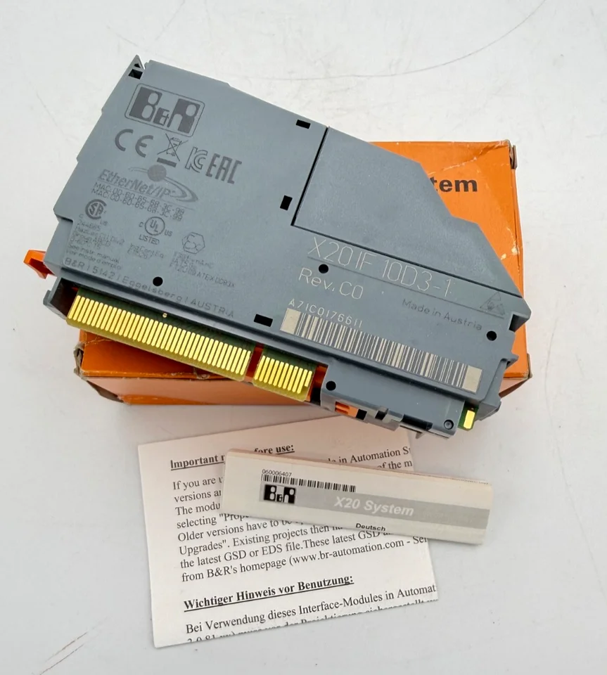 New Original Ready Stock X20IF10D3-1 Industrial Automation PAC Dedicated PLC Programming Controller