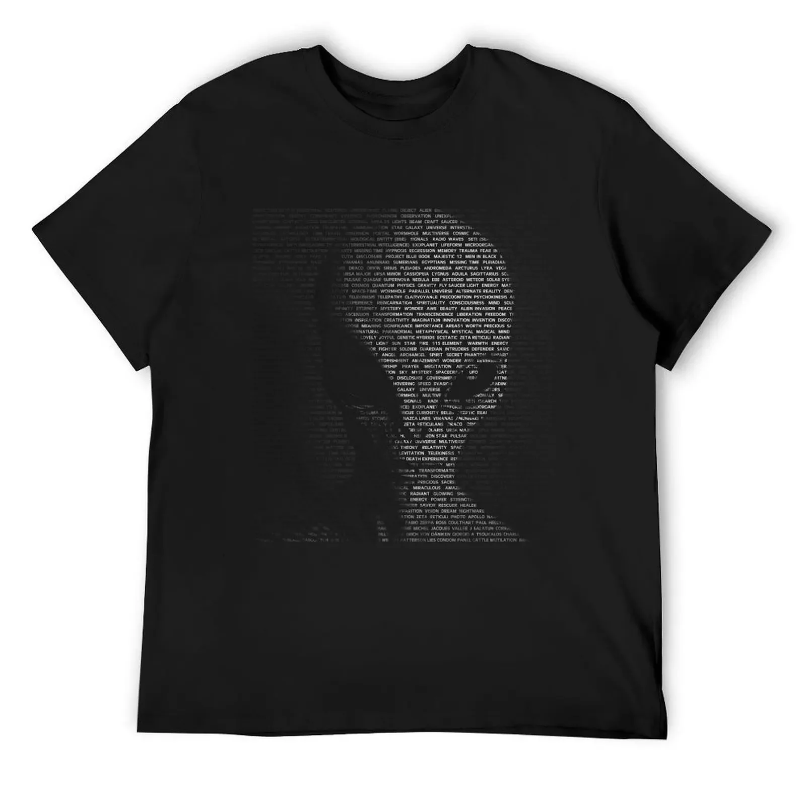 

Mystical Gestalt Alien Visage: Embrace the Unknown T-Shirt graphic tee shirt blue archive blacks mens t shirts top quality