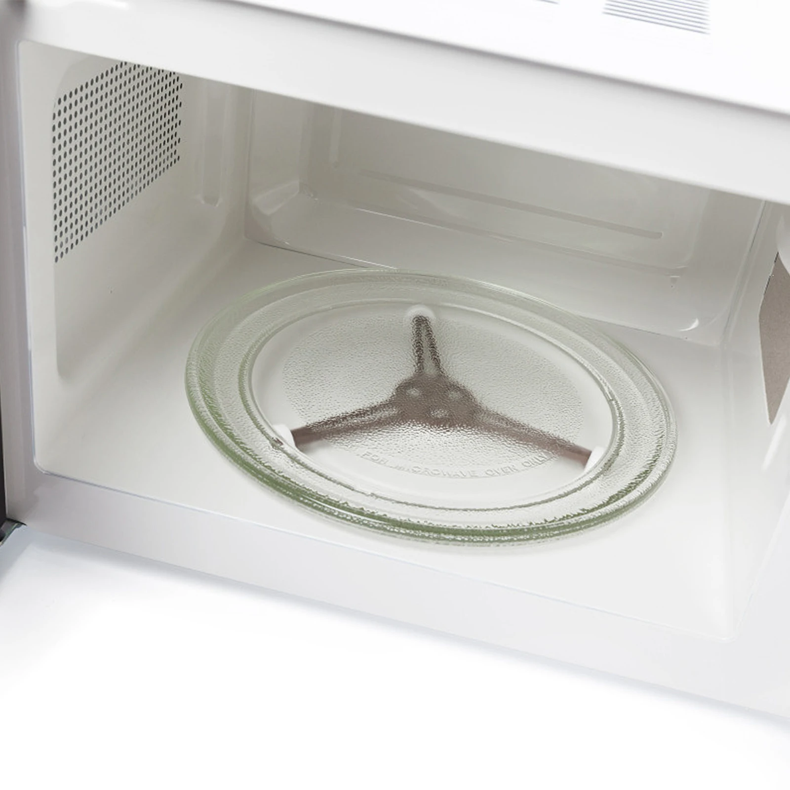 

3Pcs Microwave Turntable Ring Plastic Rotating Support Rack for Even Heating Multi-Function High-Temperature Resistance