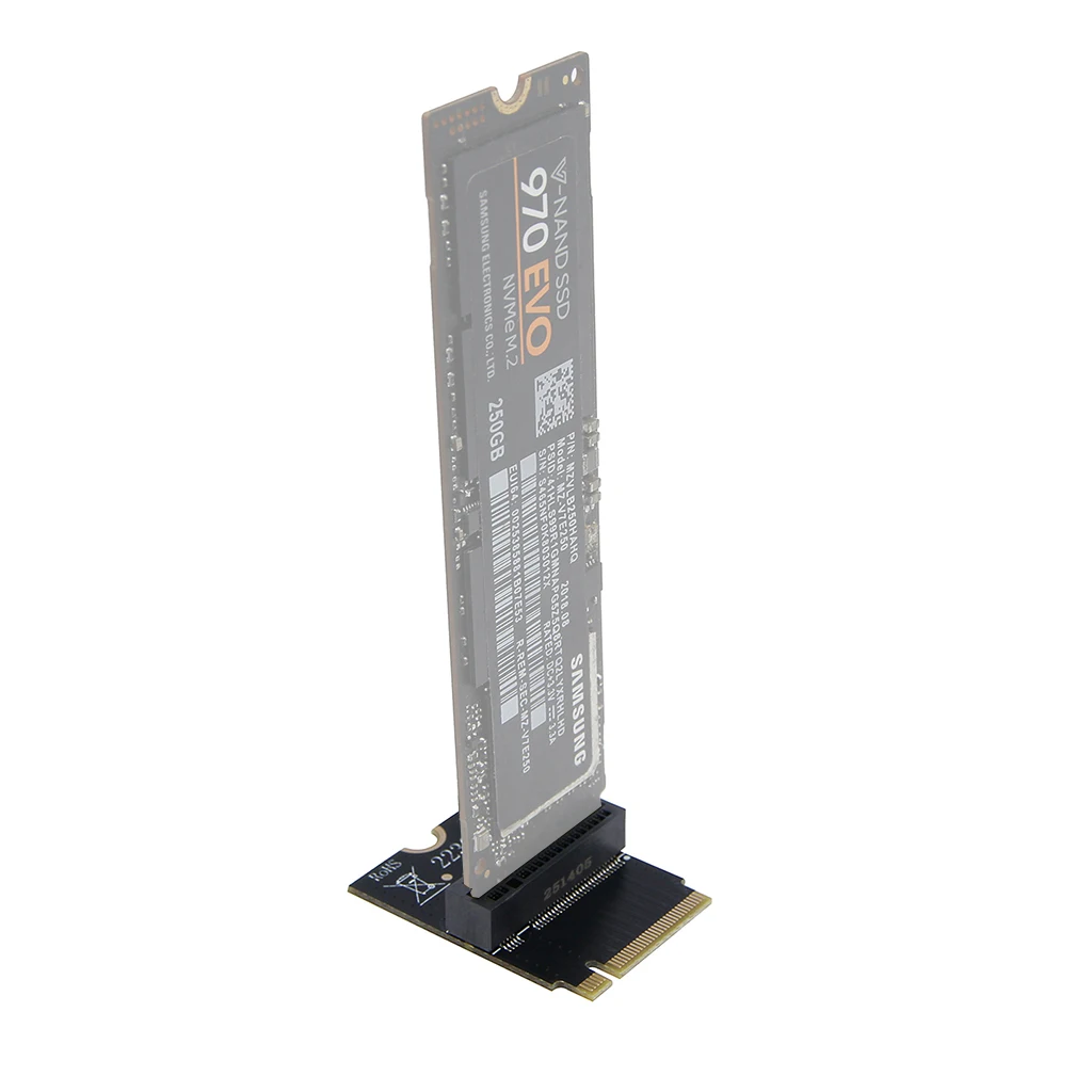 

For M.2 NVME M-key Adapter Card Vertical Installation Supports M.2 NVMe M-Key 2230 SSD Protector Card PCIe 4.0 Test Card