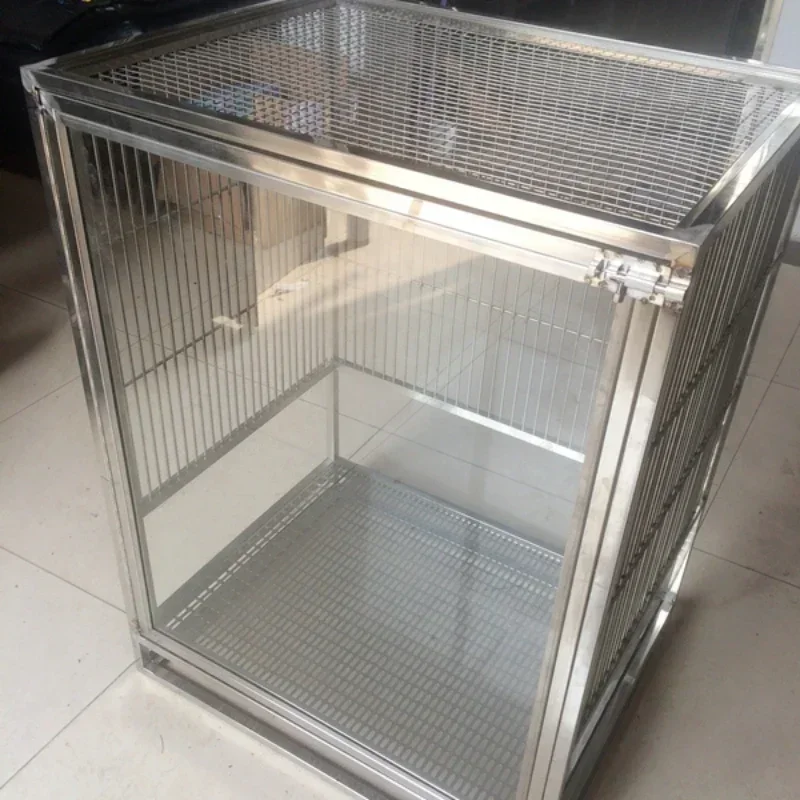 Large Stainless Steel Tempered Glass Landscape Totoro Cabinet Cage Villa Hot sales