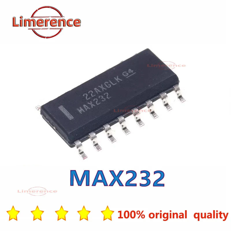 (10piece) 100% New MAX232 MAX232DR sop-16 Chipset