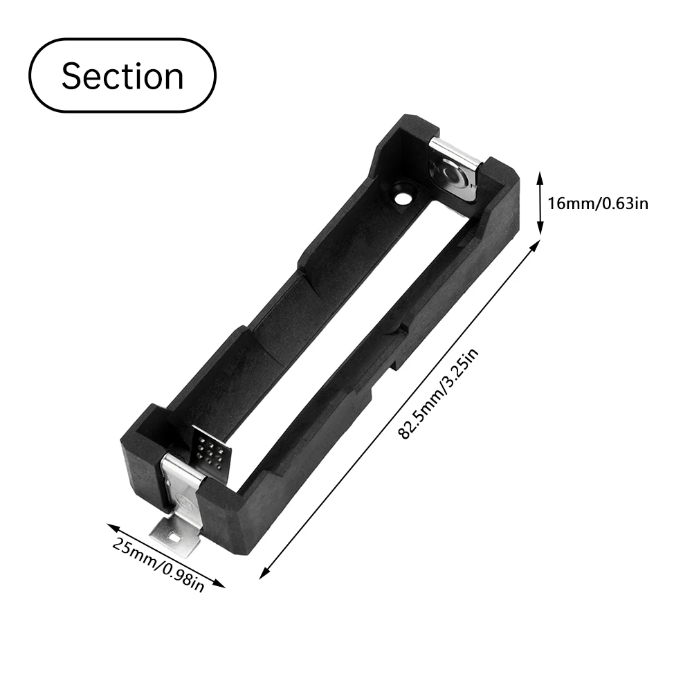 Surface mount 21700 battery holder 1/2/3/4 THM battery box 21700 storage box 1S 21700 DC battery box DIY