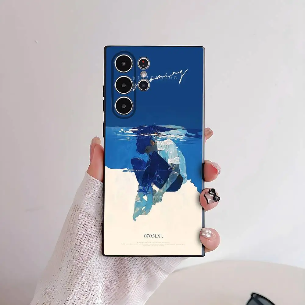 Чехол для телефона Anime Blue Period Yatorayaguchi, приятный для кожи мягкий чехол из ТПУ, совместимый с Samsung S21/S22/S23/S24/S25 FE/Plus/Ultra