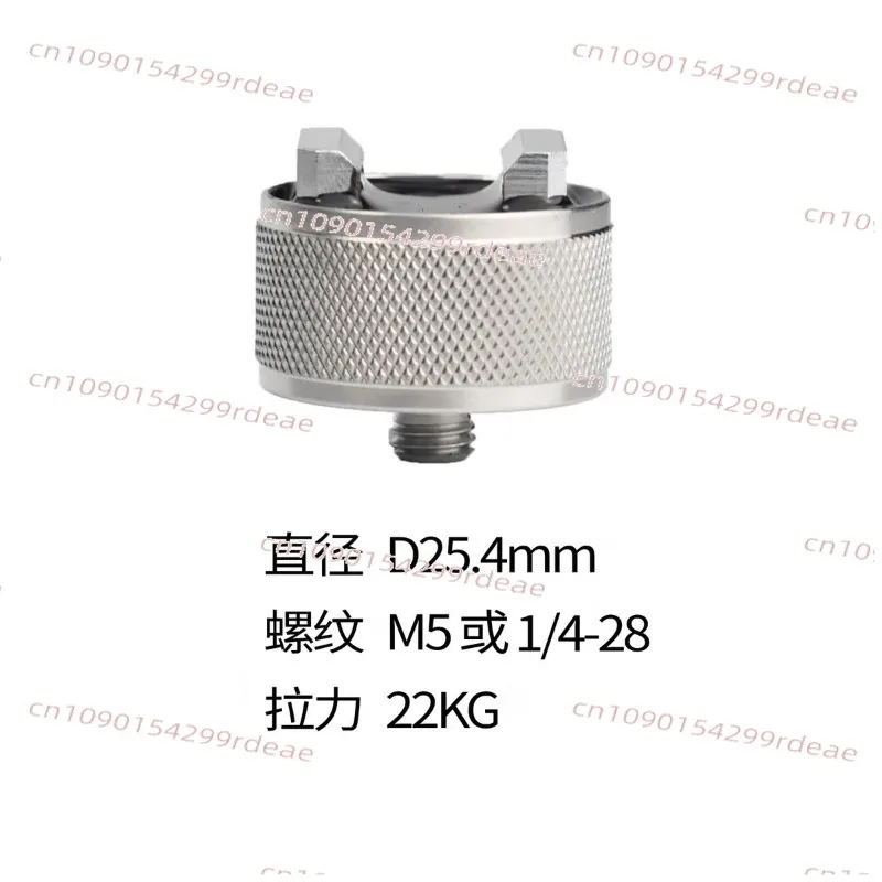 Stainless steel knurled corrugated magnet vibration sensor magnetic seat