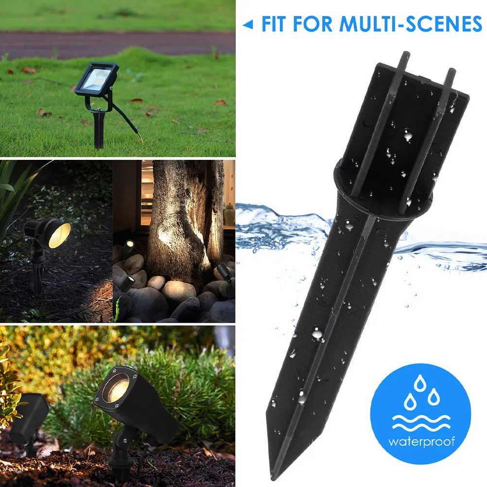 

Комплект соединителей для солнечных светильников: легкие, всепогодные пластиковые колышки-опоры для наружного ландшафтного освещения