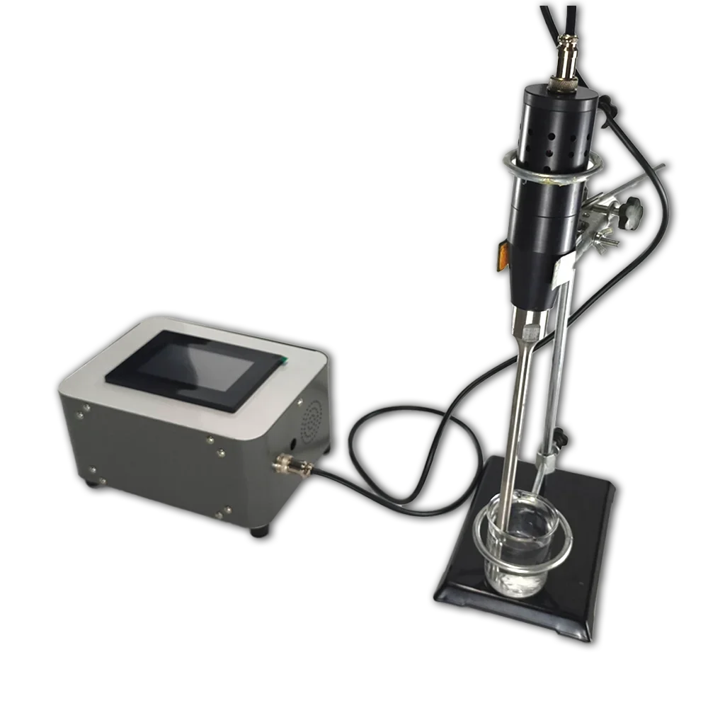 Lab Ultra s onic Transducer Homogenizer Plant Herbal DurgExtractor Nano Graphene Disperser Oil Water Mixer Emulsify Cell Crusher