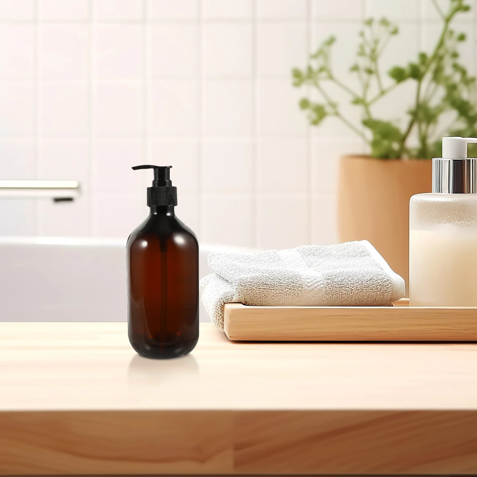 3Pcs Hand Seife Pumpe Flaschen Drücken Sie Typ Lotion Dispenser Nachfüllbare Shampoo Flasche Kreative Hand Container Badezimmer