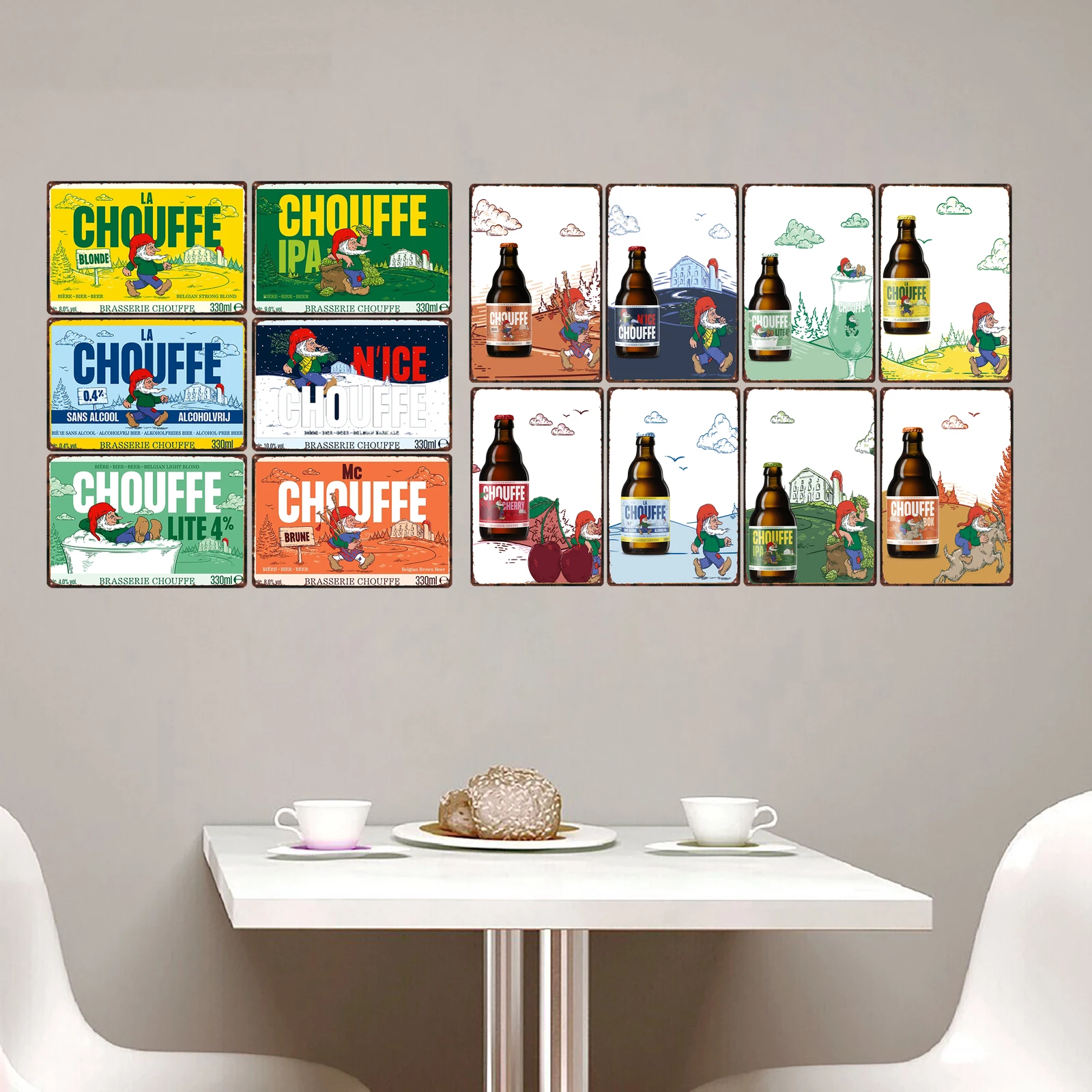 

Belgian Beer Metal Tin Signs Retro Wall For Restaurant Cafe Kitchen Coffee Bar Man Cave Garage Vintage Home Decor 12X8inch HF-2