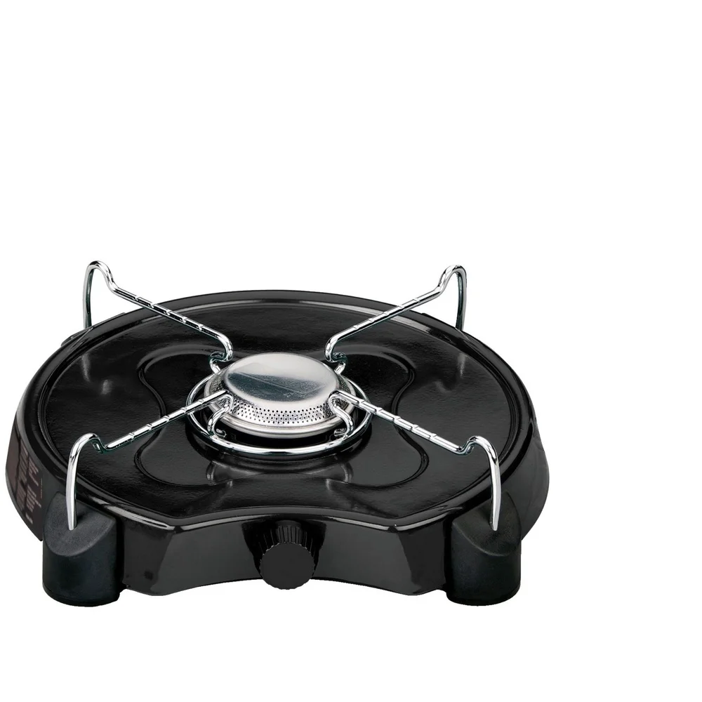 ポータブルプロパンキャンプストーブ 1 バーナー 7500 BTU 軽量キャンプ用品 PerfectHeat テクノロジー屋外調理ガスストーブ