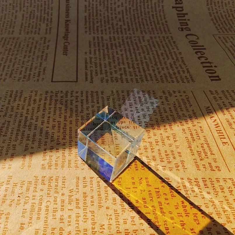 Glass Cube Dichroic Prism X-Cu - Lighting Glass Photography recension och pris