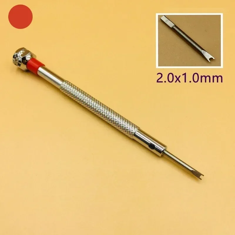 2.0/2.5mmStainless Steel H Screwdriver Hblt U-Shaped Screwdrivers High Quality Repairing Watch Band Screw Driver NH35 NH36 NH34