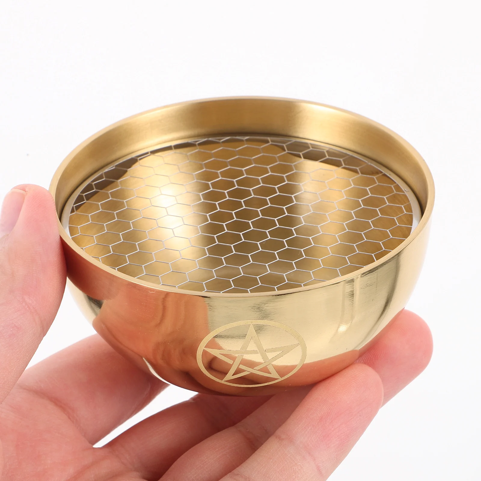 

Aromatherapy Copper Bowl Bowls for Party Worship Brass Sacrificial Decorative Prayer Hand Sacrifice Ritual